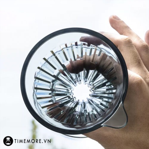 Timemore crystal eye dripper được làm từ Nhựa PCTG không chứa BPA, chịu va đập, chịu nhiệt tốt